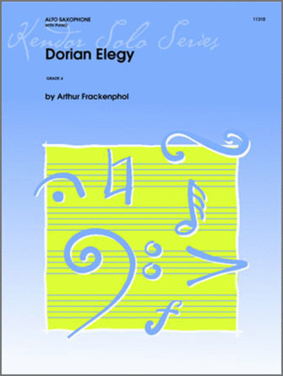 Book cover for Dorian Elegy