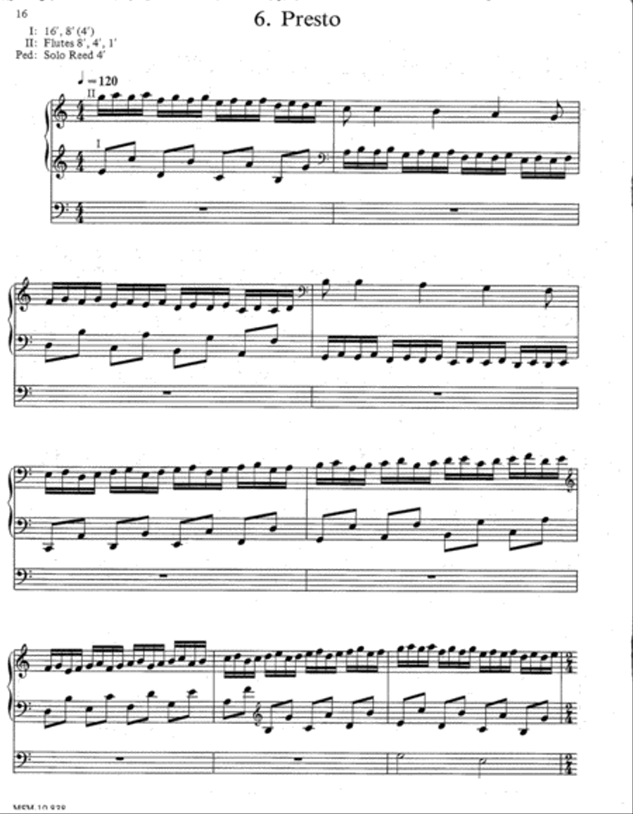 Partita on St. Anne Partita on St. Anne Organ scores gallery preview page 8
