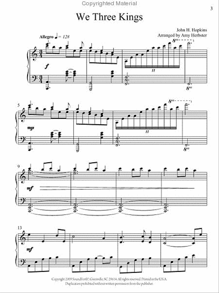 Star of Wonder Star of Wonder Piano Solo scores gallery preview page 2