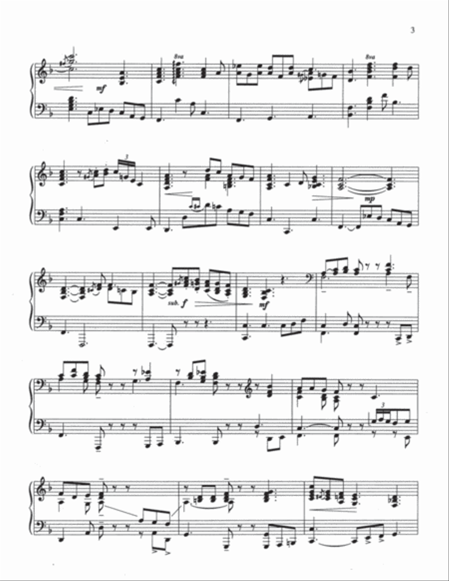 Amazing Grace Piano Solo scores gallery preview page 6