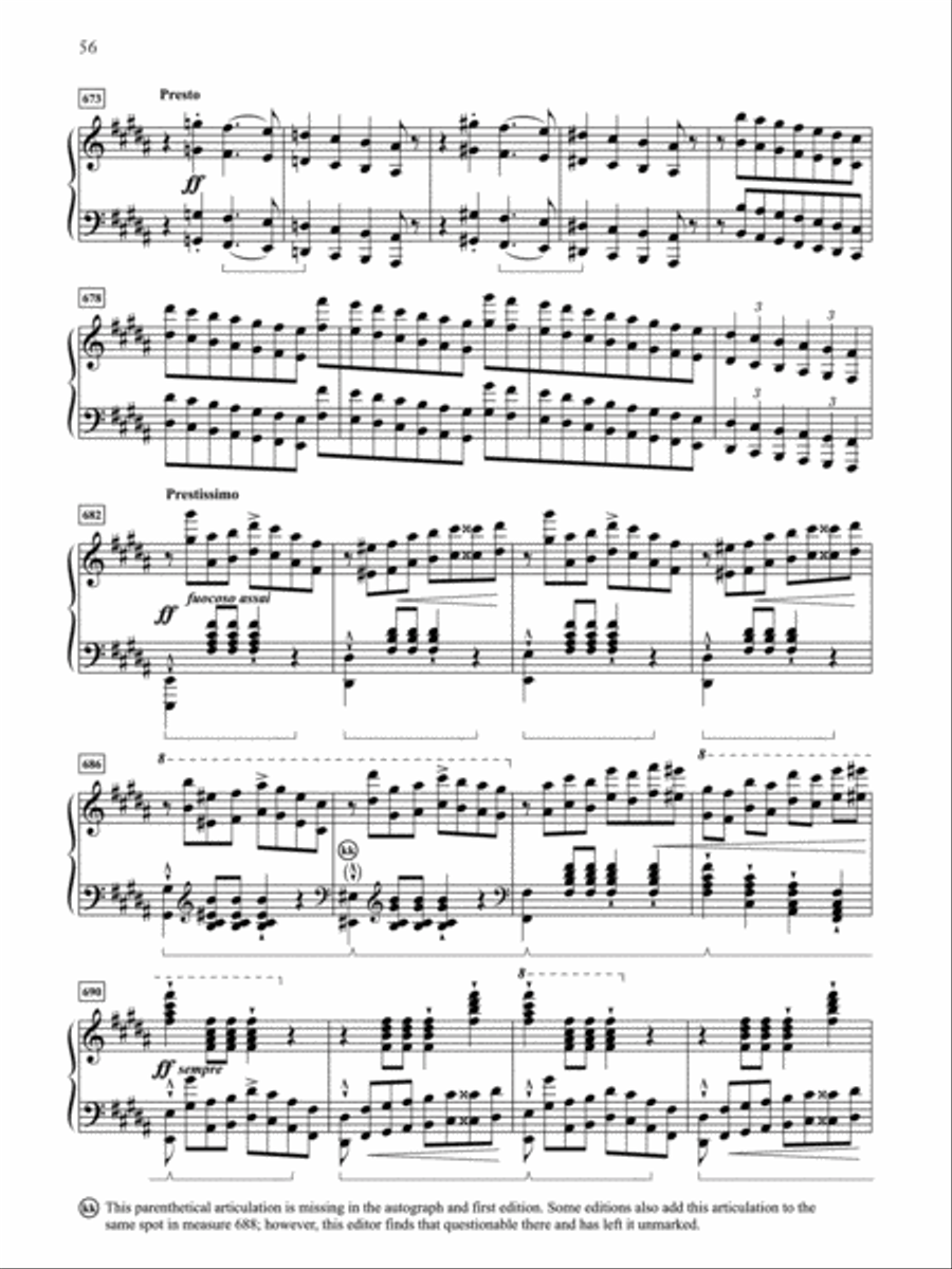Liszt -- Sonata in B Minor Piano Solo scores gallery preview page 7