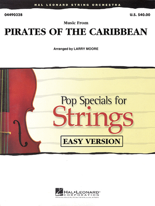 Book cover for Music from Pirates of the Caribbean