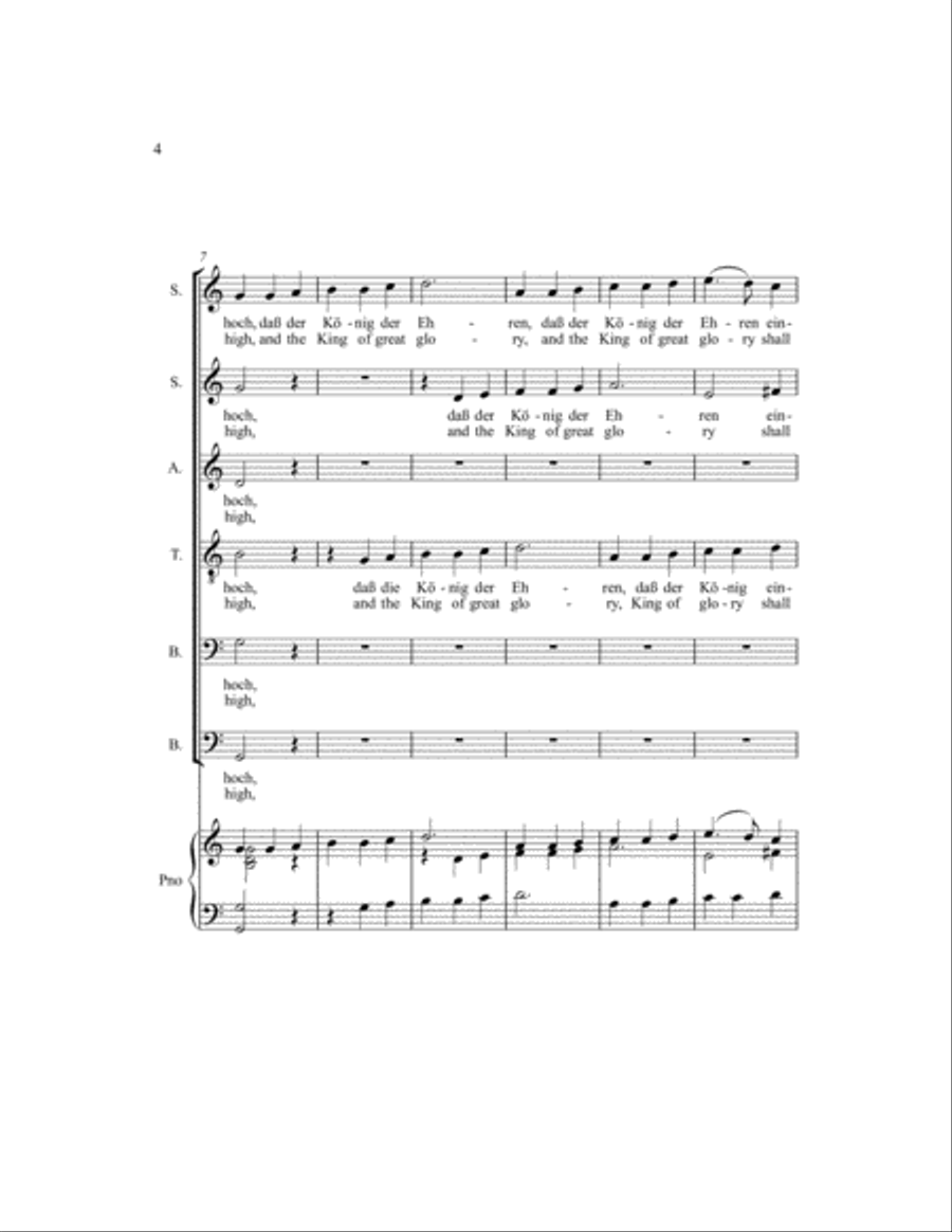 Machet die Tore weit A Cappella scores gallery preview page 3