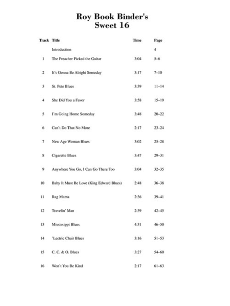 Book's Blues Book Electric Guitar scores gallery preview page 2