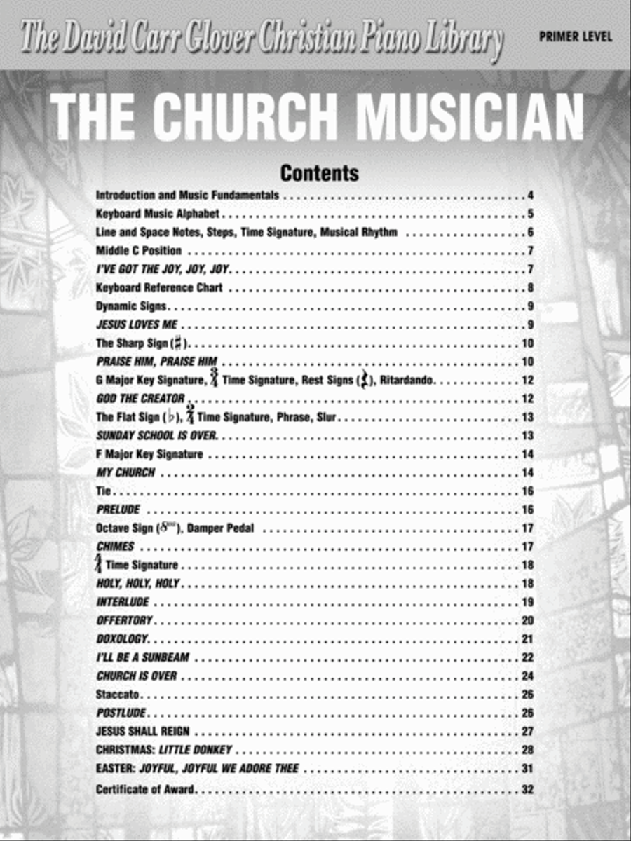 The Church Musician Piano Method scores gallery preview page 2