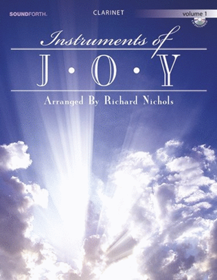 Book cover for Instruments of Joy - Clarinet Book and CD