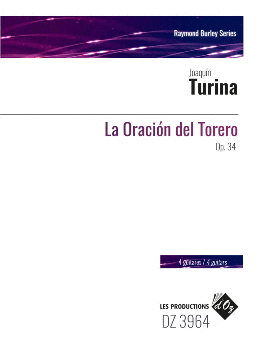 La Oración del Torero La Oración del Torero Guitar Ensemble scores gallery preview page 1