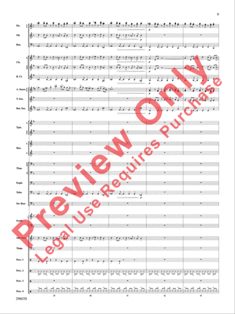 Dillon's Flight Concert Band scores gallery preview page 10