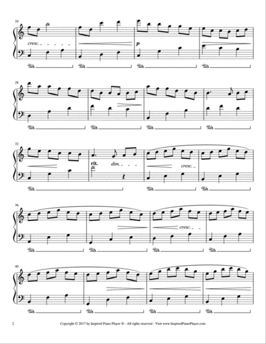 Wind of Change-Relaxing Piano Music for Study and Meditation Piano Method scores gallery preview page 3