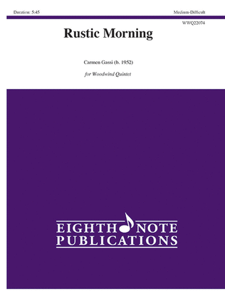 Book cover for Rustic Morning