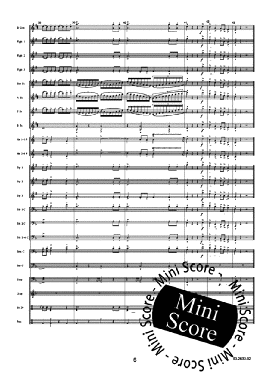 A Ceremonial Fanfare A Ceremonial Fanfare Fanfare Band scores gallery preview page 12
