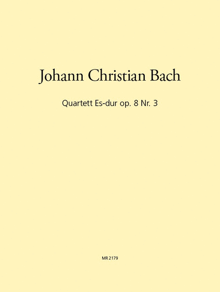 Quartet in E flat major Op. 8/3