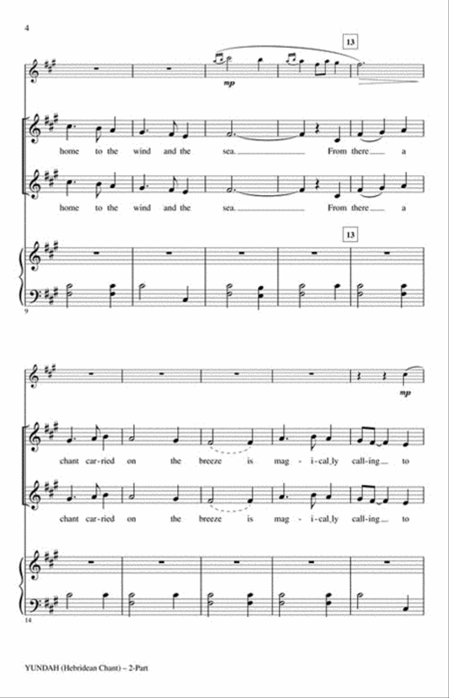 Yundah 2-Part scores gallery preview page 3