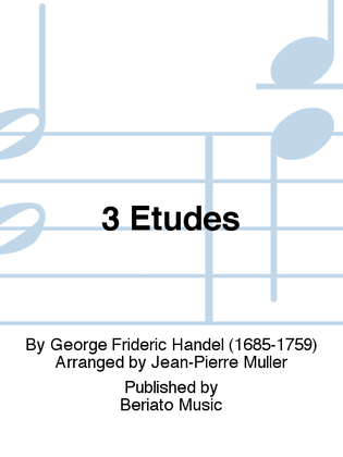 Book cover for 3 Etudes
