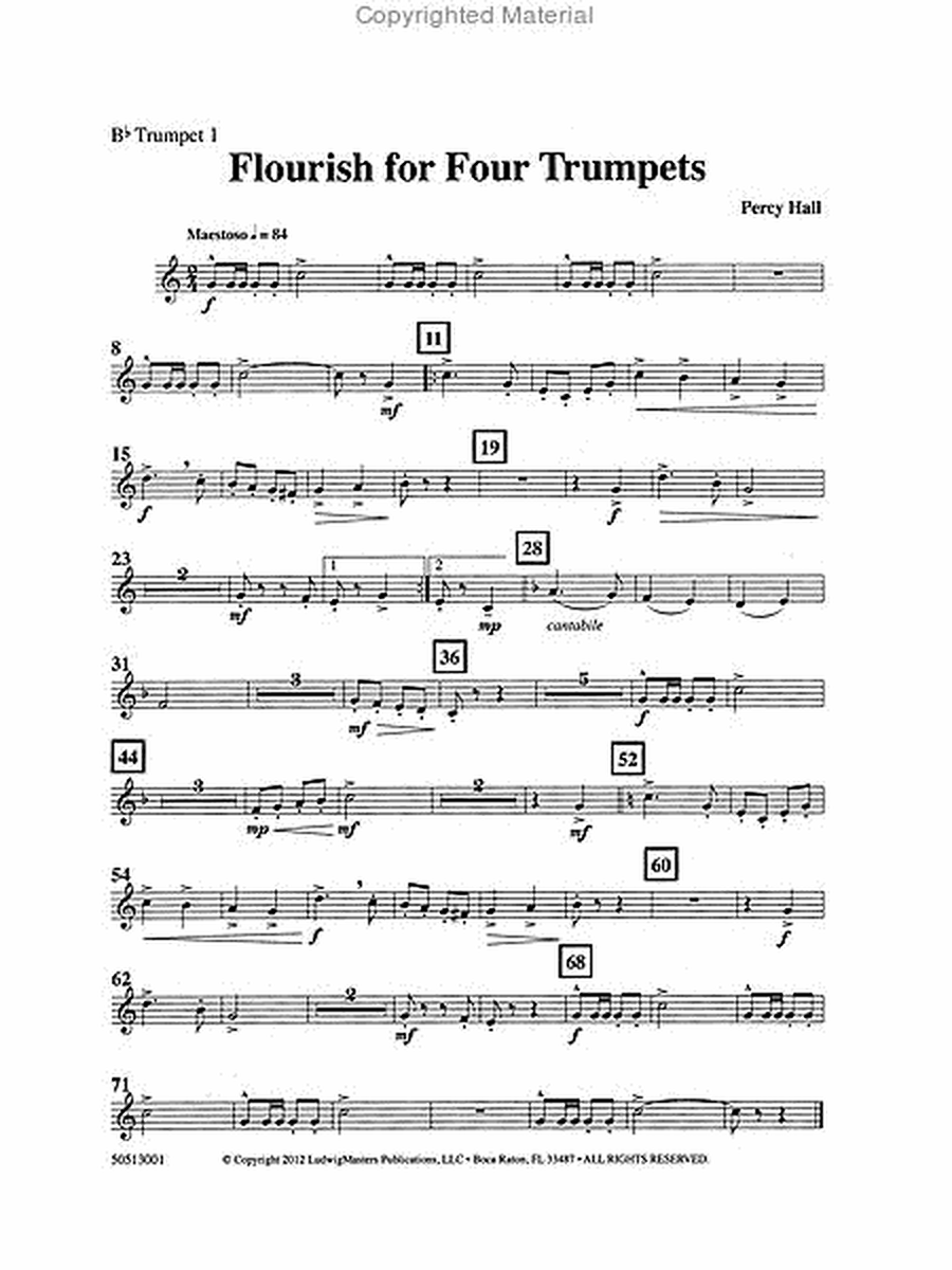 Flourish for Four Trumpets