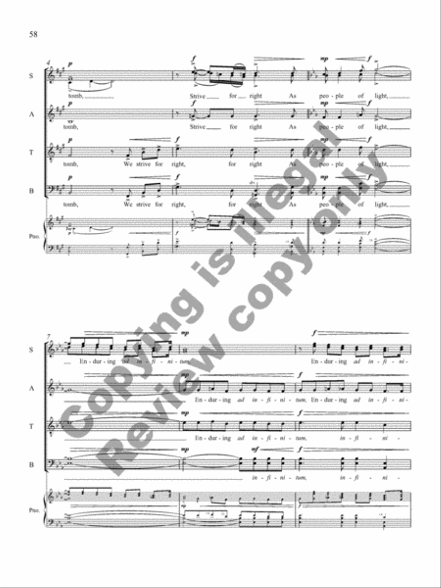 #twitterlieder (SATB Full Score) 4-Part scores gallery preview page 23