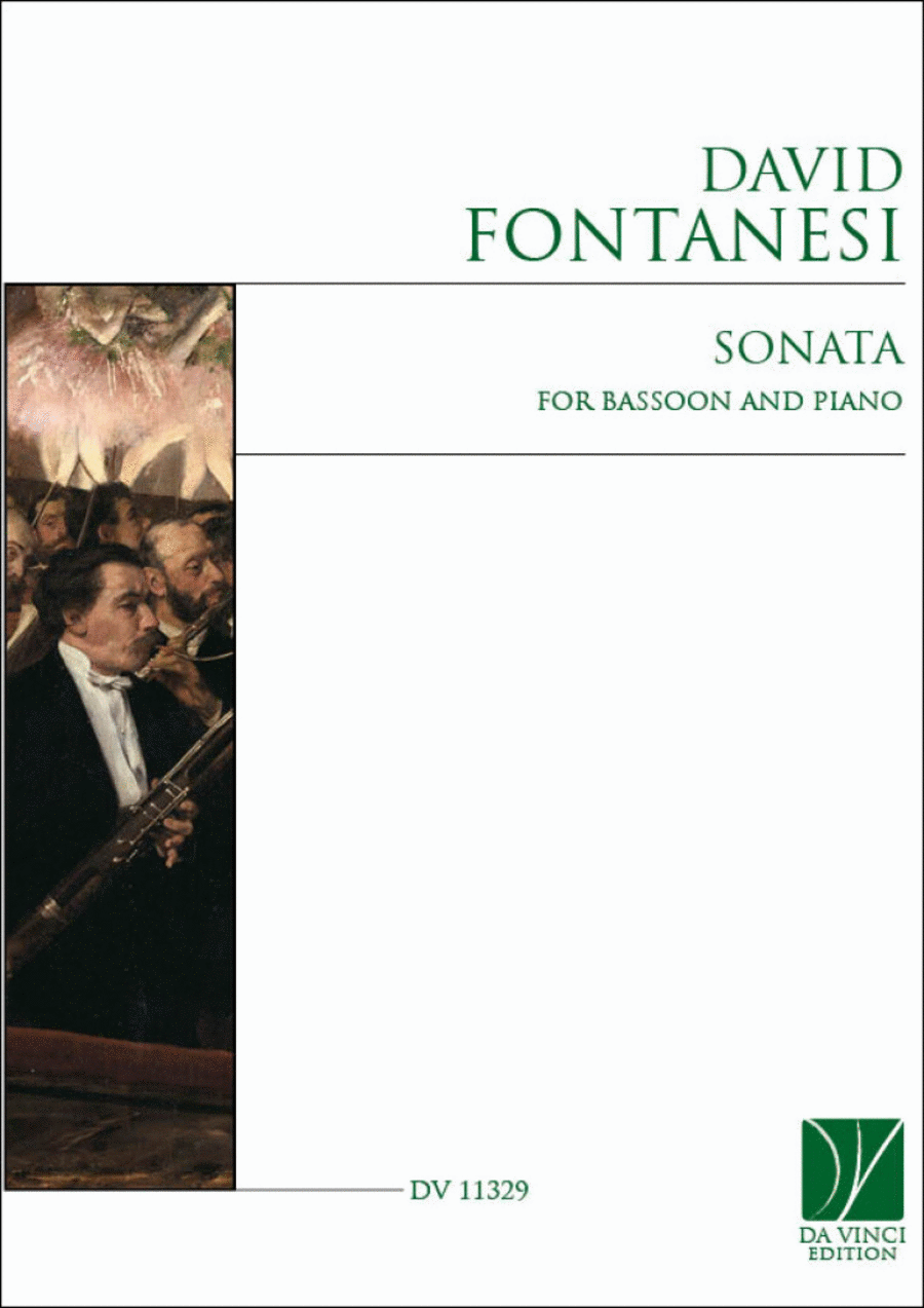 Sonata for Bassoon and Piano Bassoon Solo scores gallery preview page 1