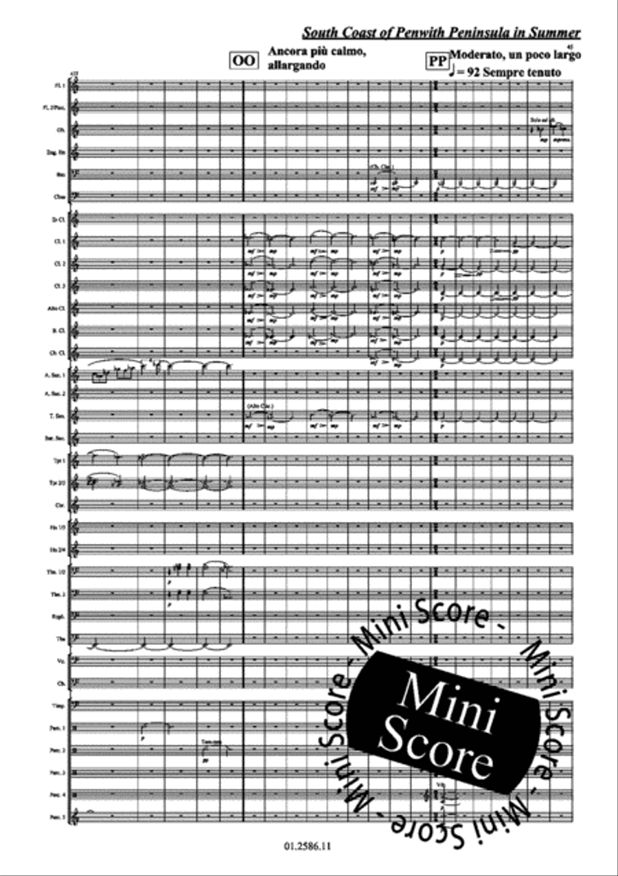 Skies Concert Band scores gallery preview page 53