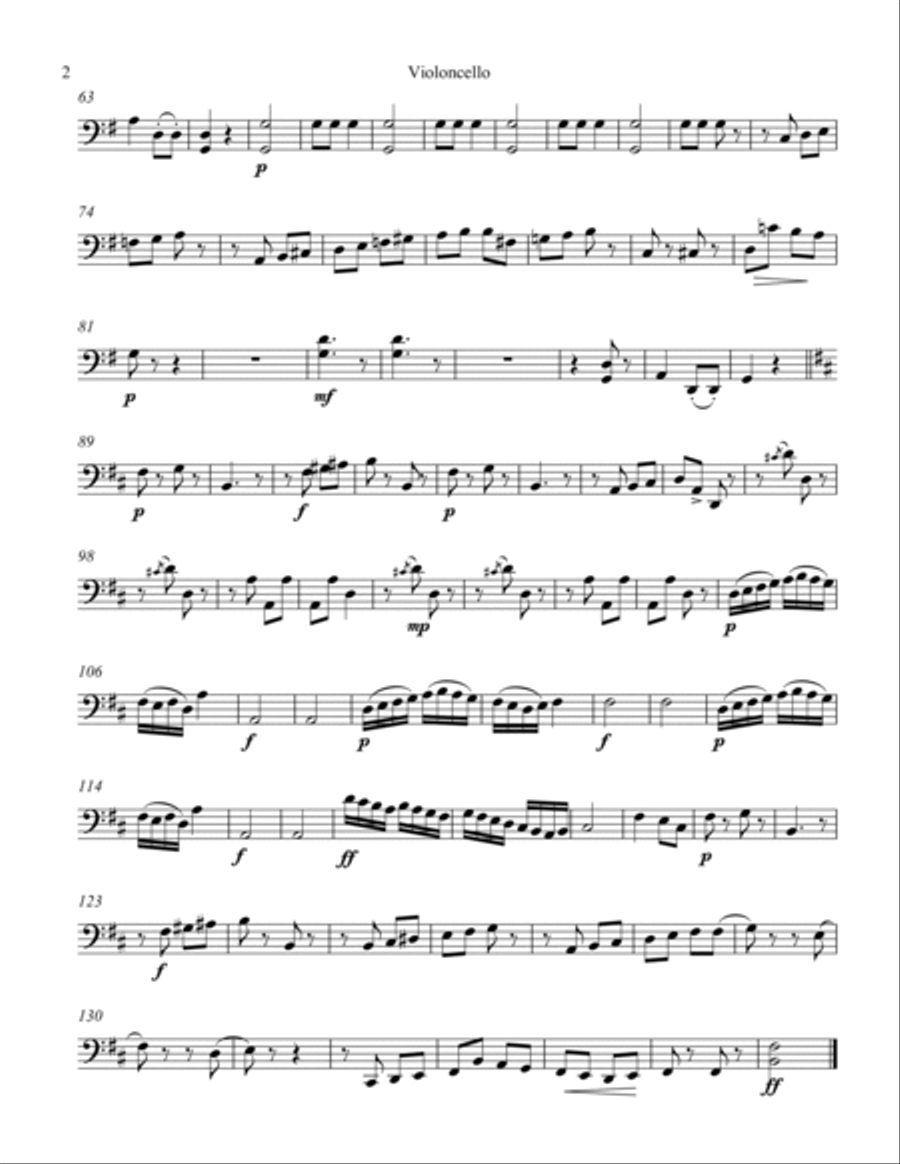 Norwegian Dance String Quartet scores gallery preview page 2