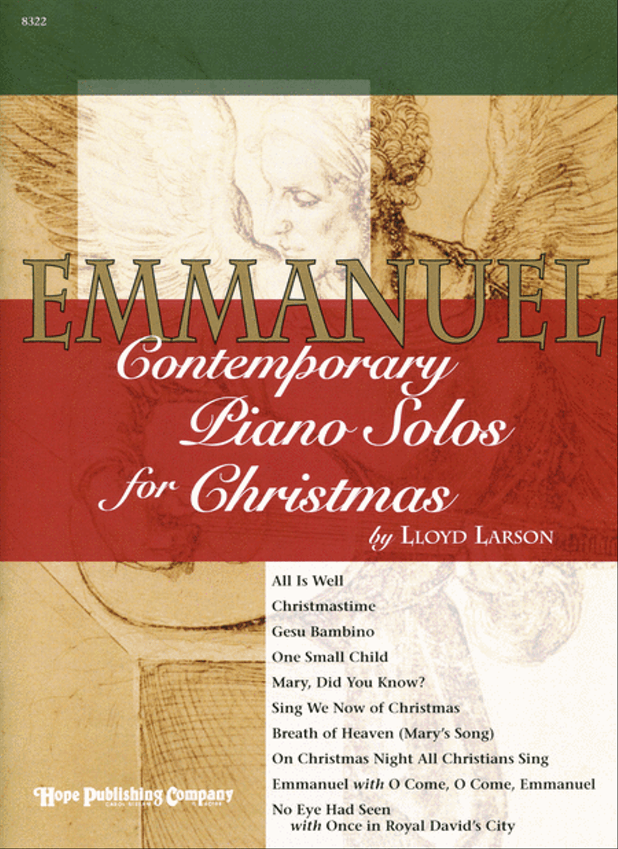 Emmanuel: Contemporary Piano Solos for Christmas Piano Solo scores gallery preview page 1