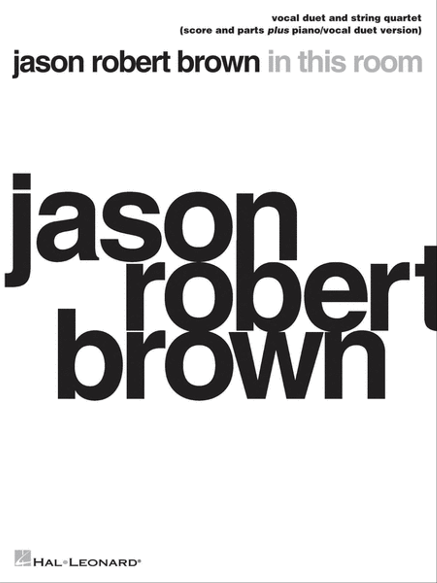 Jason Robert Brown - In This Room Cello scores gallery preview page 1