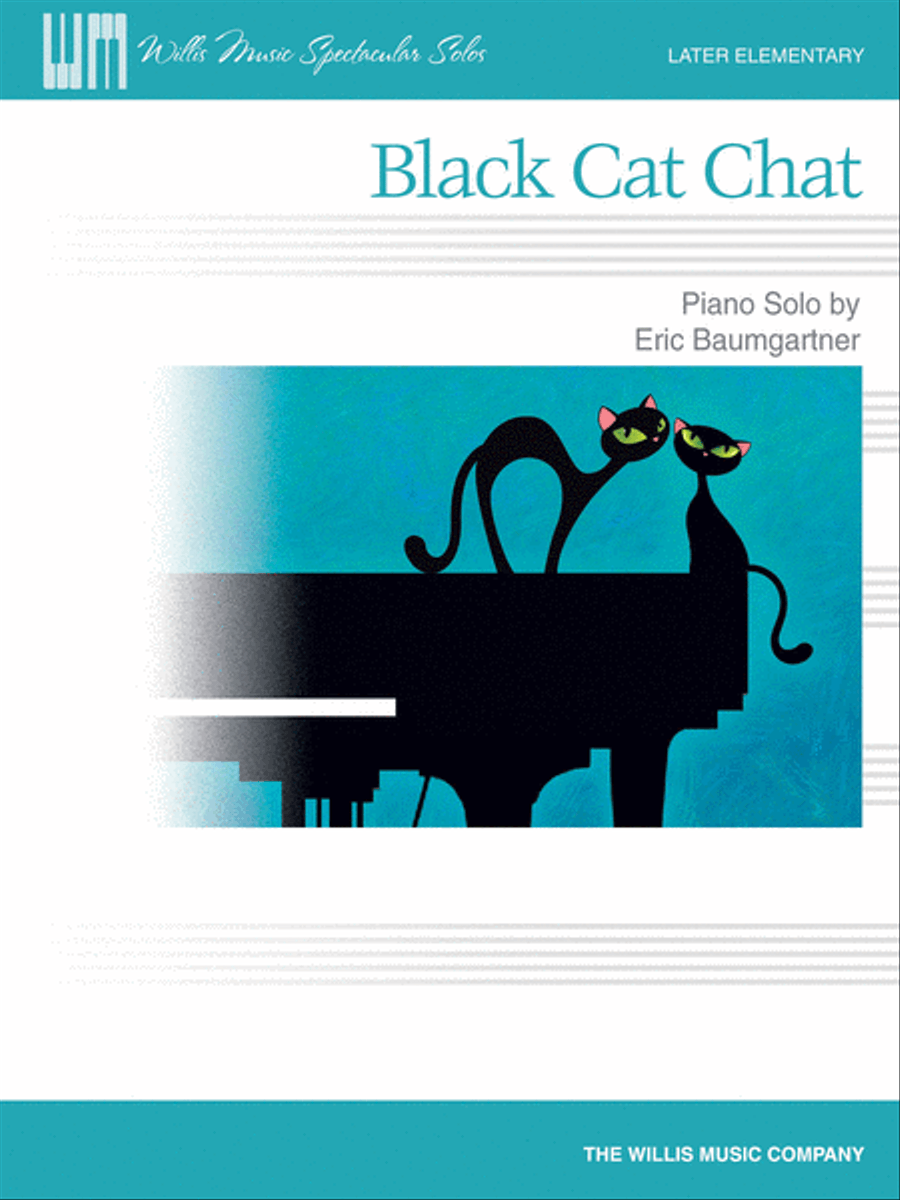 Black Cat Chat Black Cat Chat Piano scores gallery preview page 1