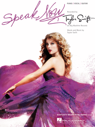 Book cover for Speak Now