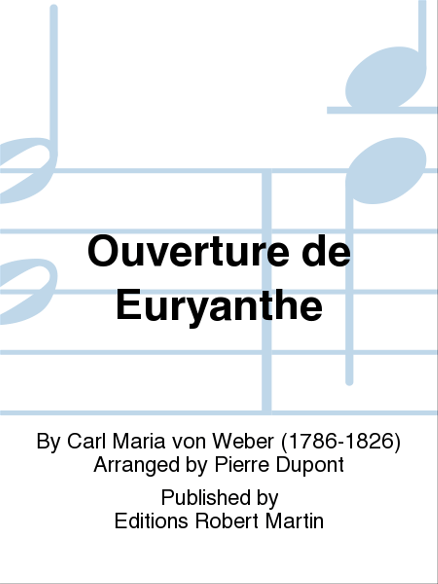 Ouverture de Euryanthe Concert Band scores gallery preview page 1