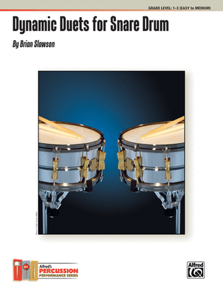 Book cover for Dynamic Duets for Snare Drum