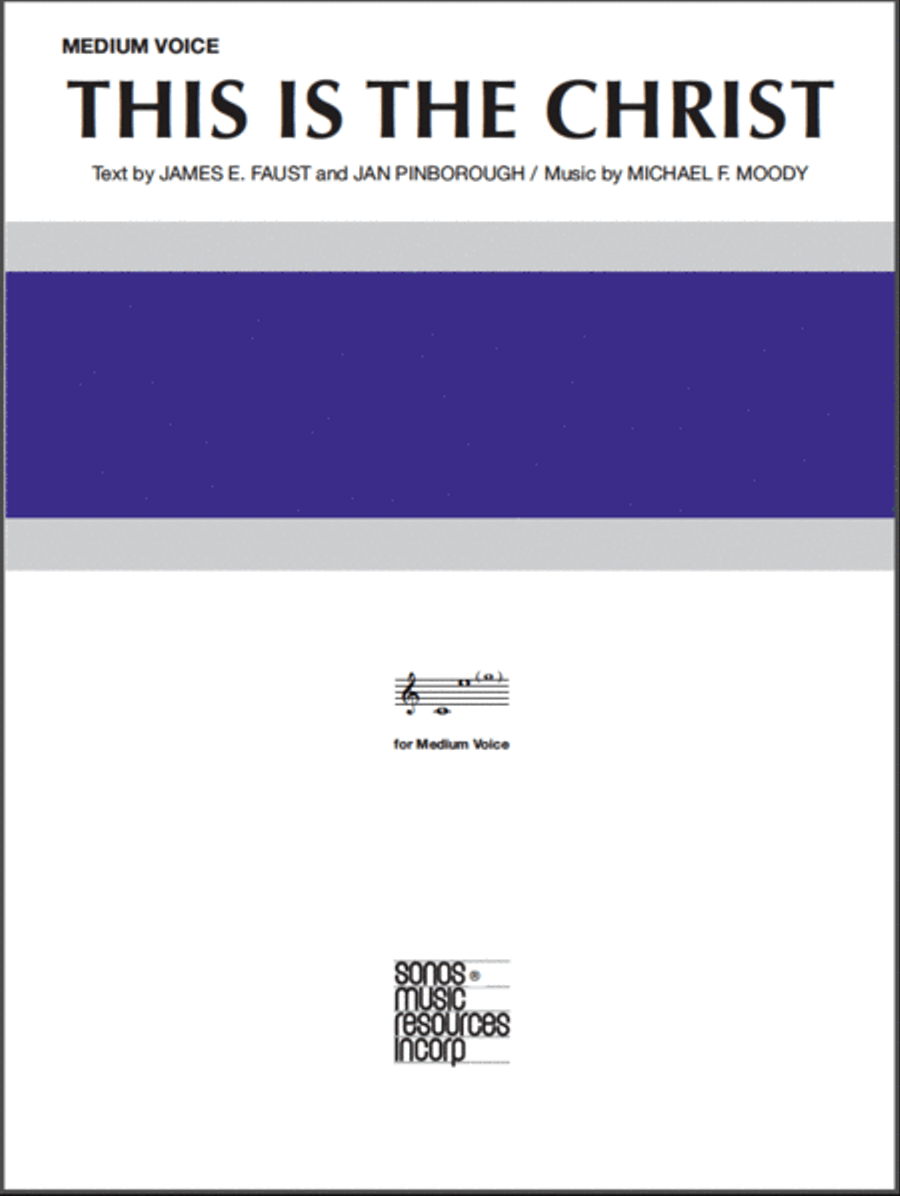 This Is the Christ - Vocal Solo Medium This Is the Christ - Vocal Solo Medium Voice Solo scores gallery preview page 1