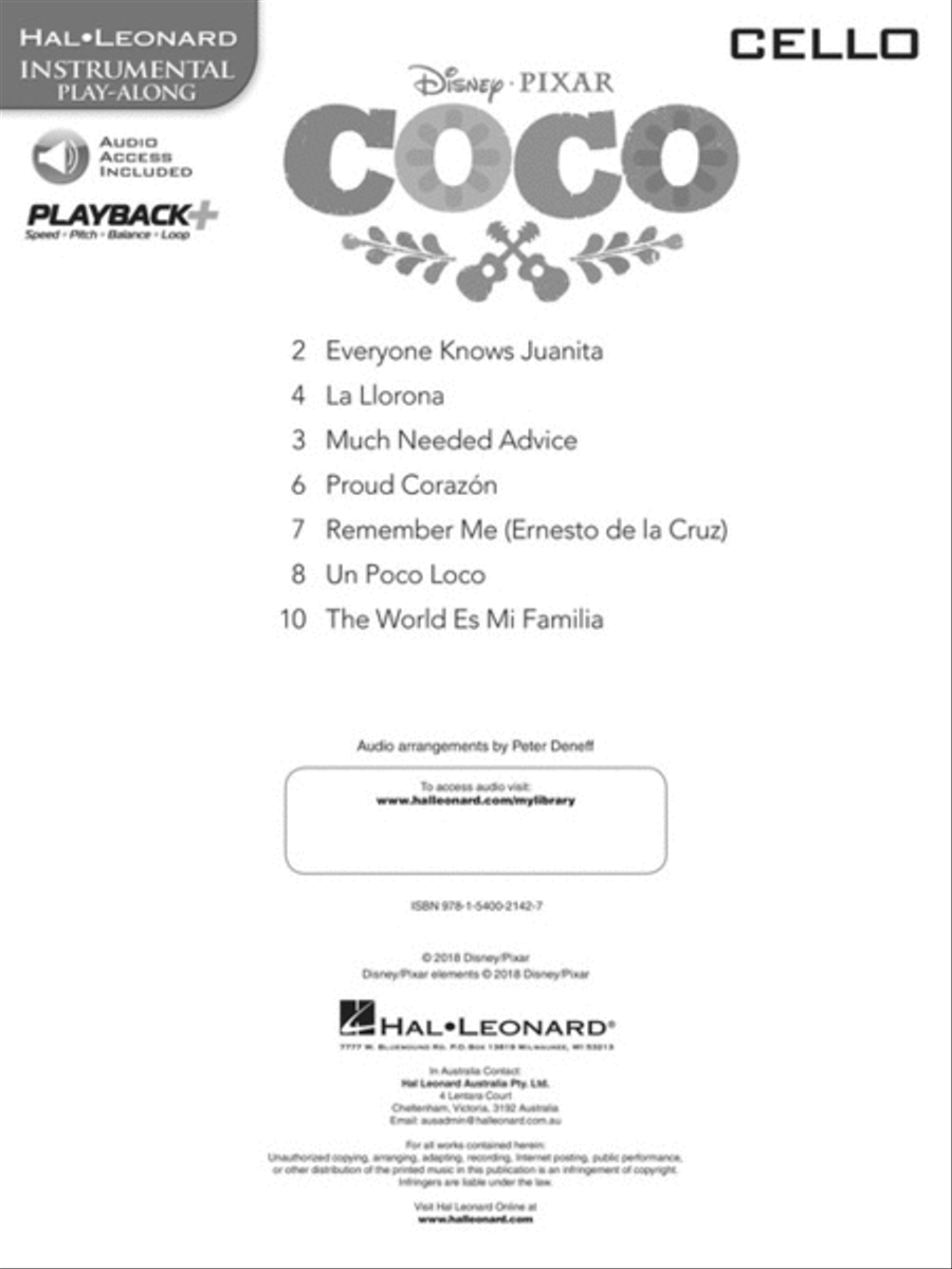 Coco Cello scores gallery preview page 2