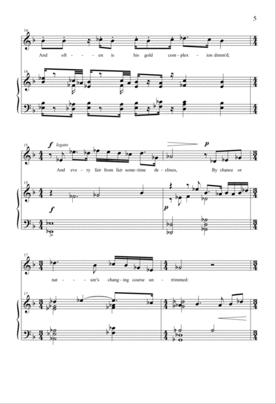Shall I Compare Thee Shall I Compare Thee SA scores gallery preview page 3
