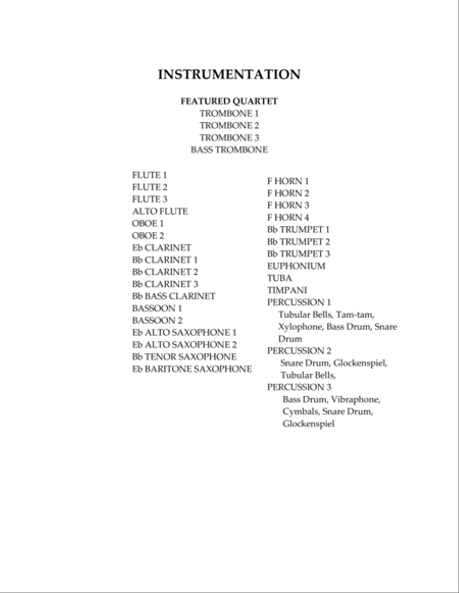 The Brethren's Voice Concert Band scores gallery preview page 2