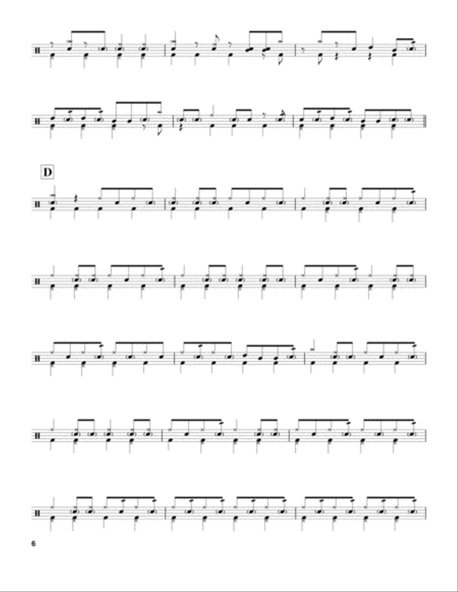 Love For Sale Drum Set scores gallery preview page 6