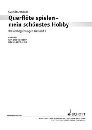 Book cover for Querflote Spielen 2 - Mein Schonstes Hobby Klavierbegleitungen
