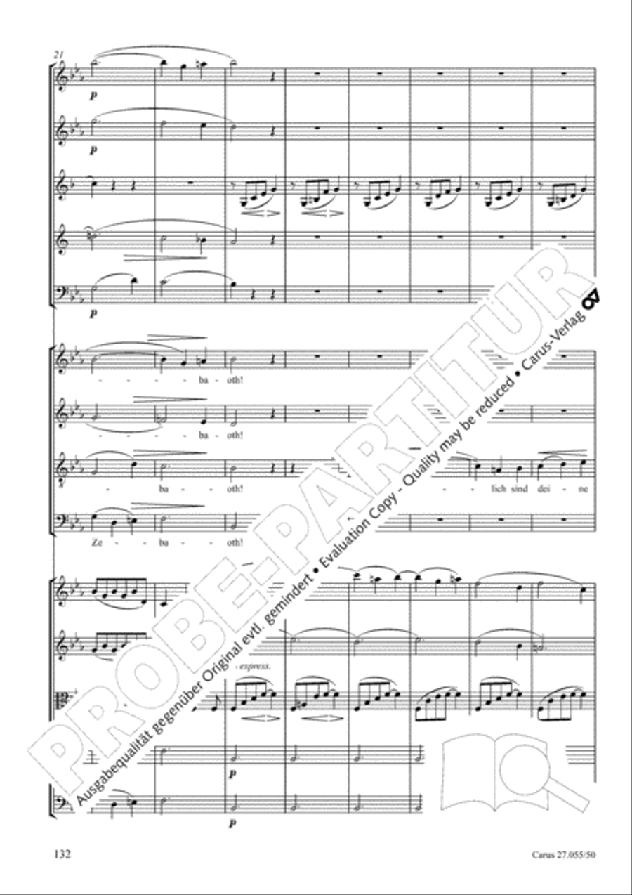Ein Deutsches Requiem (German Requiem) 4-Part scores gallery preview page 139