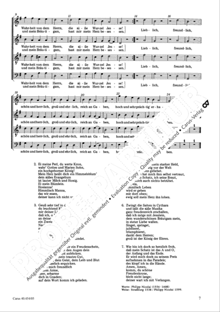 Weihnachtschorale Choir scores gallery preview page 8