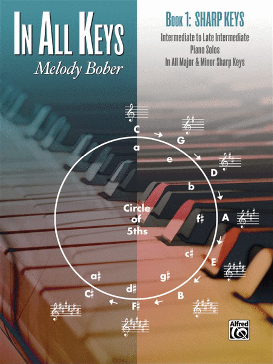 In All Keys -- Sharp Keys, Book 1 Piano Solo scores gallery preview page 1