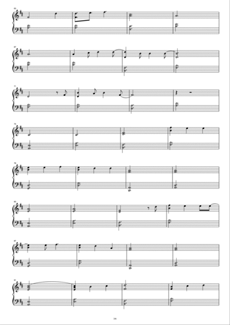 Say Something Say Something Piano Solo scores gallery preview page 3