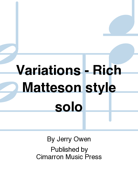 Variations - Rich Matteson style solo image number null