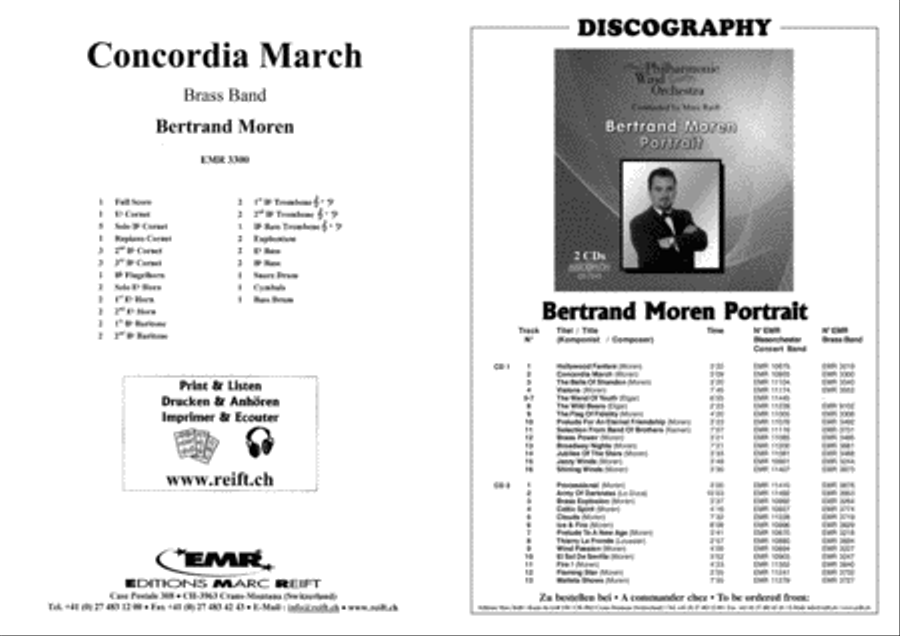Concordia March Brass Band scores gallery preview page 2