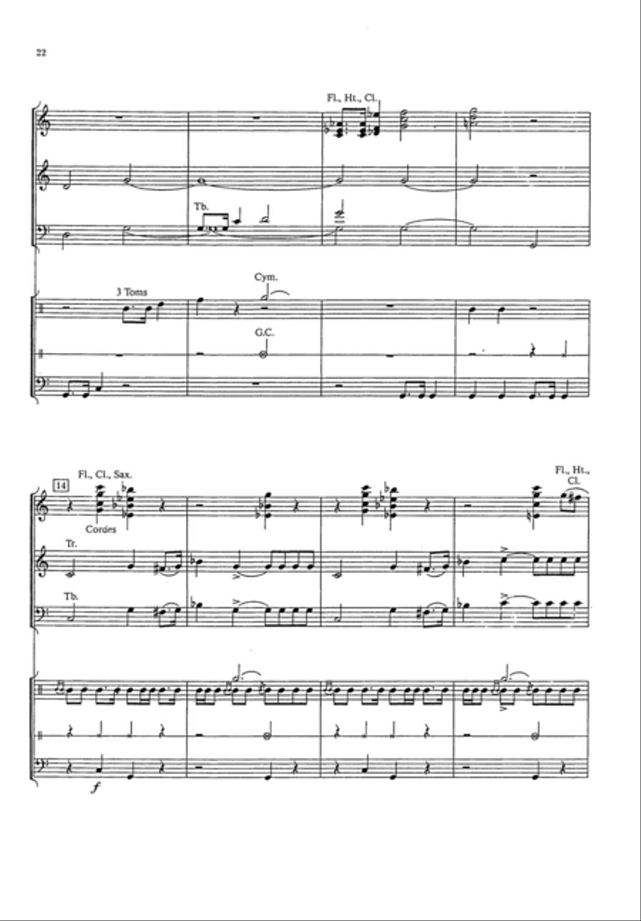 Cinéma Orchestra scores gallery preview page 3