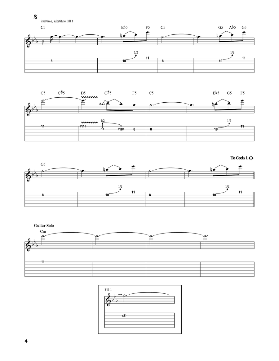 21st Century Schizoid Man Acoustic Guitar scores gallery preview page 4