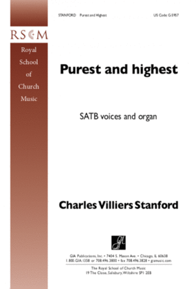 Book cover for Purest and Highest