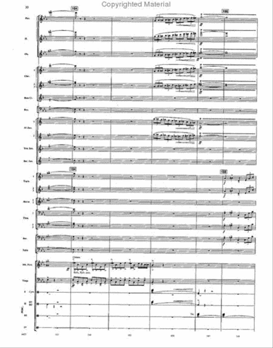 When Angels Weep Concert Band scores gallery preview page 29