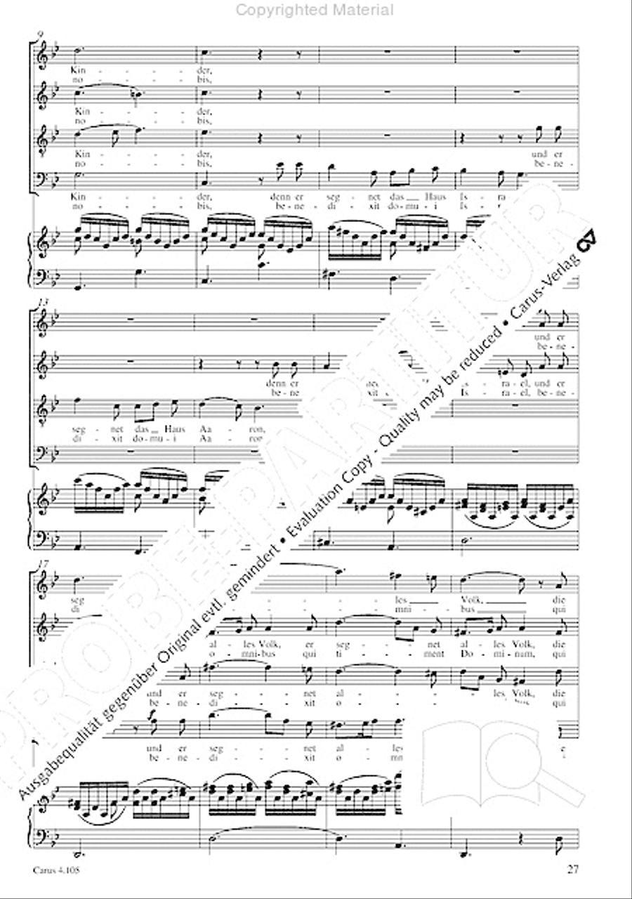 Choral collection Mendelssohn - editionchor Choir scores gallery preview page 28