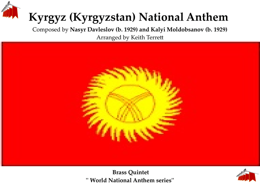 Kyrgyz (Kyrgyzstan) National Anthem for Brass Quintet Brass Quintet scores gallery preview page 1