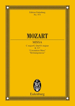Book cover for Missa C major