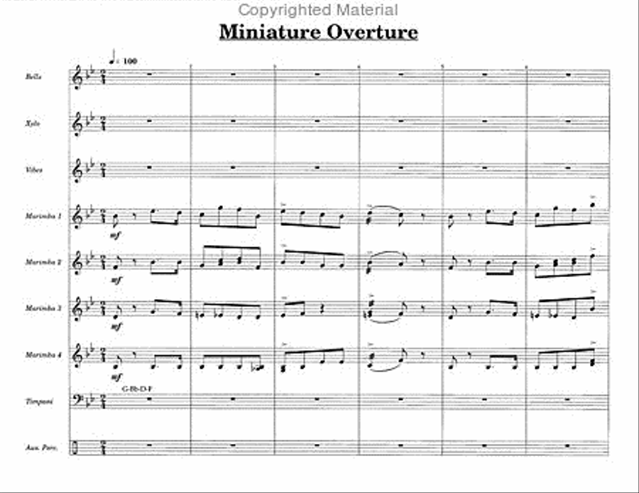 Nutcracker Sweets Percussion Ensemble scores gallery preview page 2