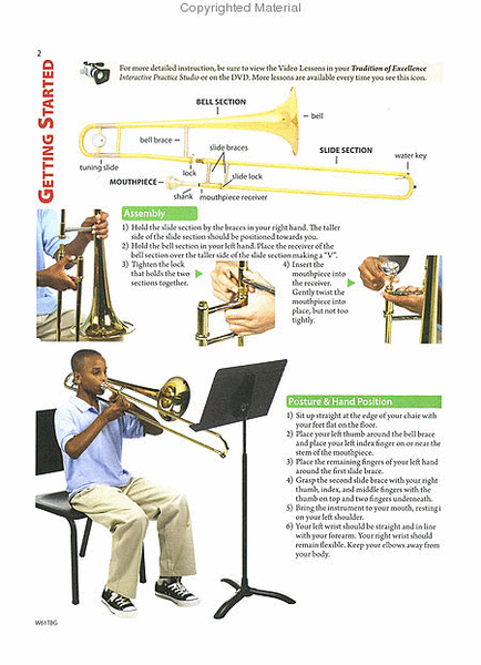 Tradition of Excellence Book 1 - Trombone T.C.